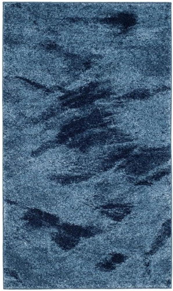 Retro RET2891 Power Loomed Indoor Area Rug - Light Blue/Blue - 5'3"x8' - Safavieh.