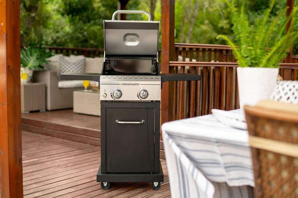 Megamaster 2 - Burner Freestanding Liquid Propane Gas Grill