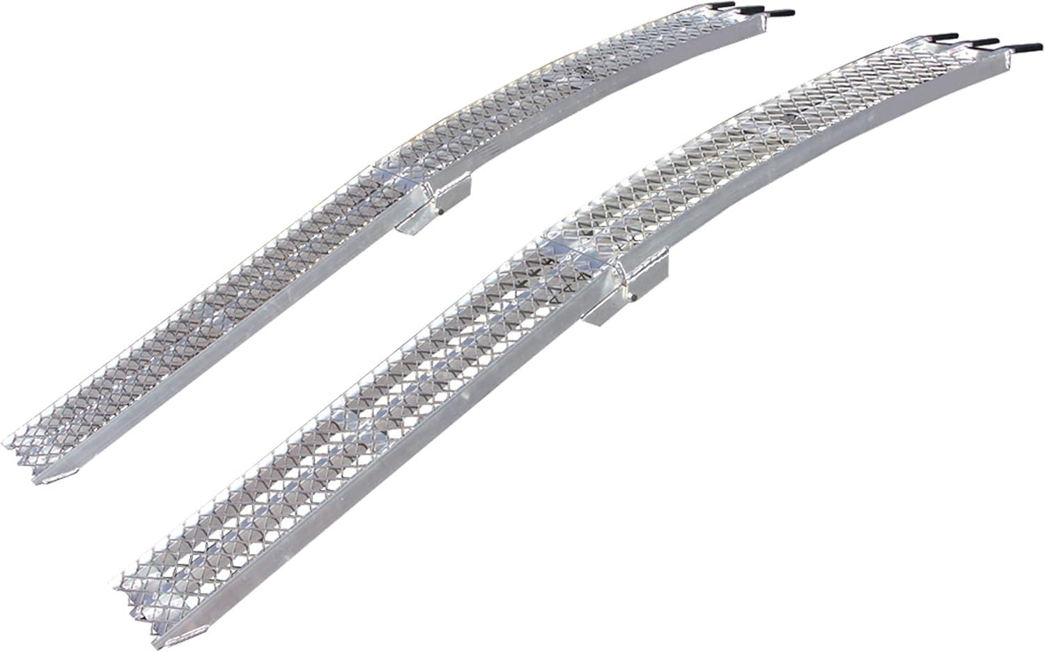 Yutrax TX107 XL Folding Arch Ramps - Pair - 12in.x89in. Open, 12in.x44.5in. Closed