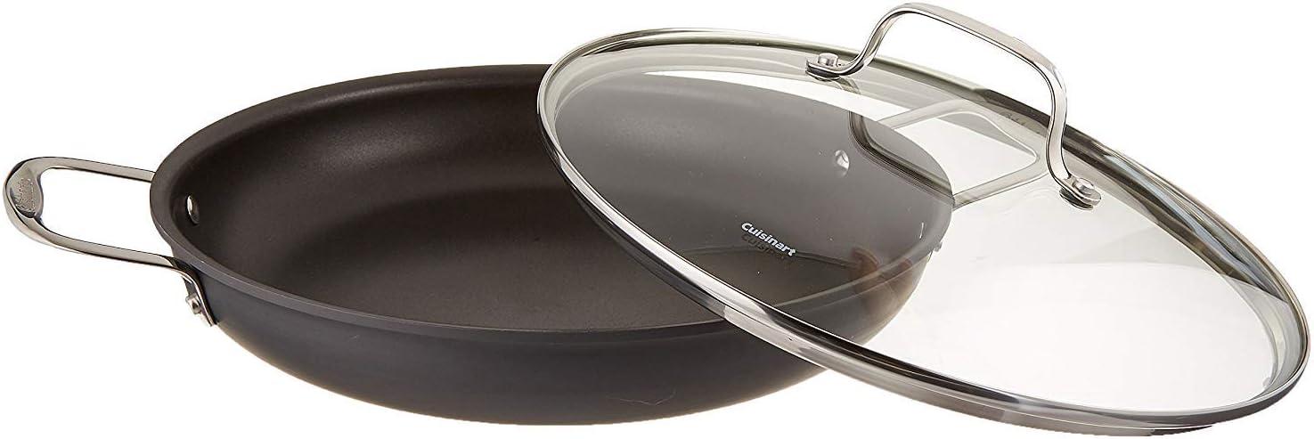 12" Hard Anodized Non-Stick Everyday Pan with Lid