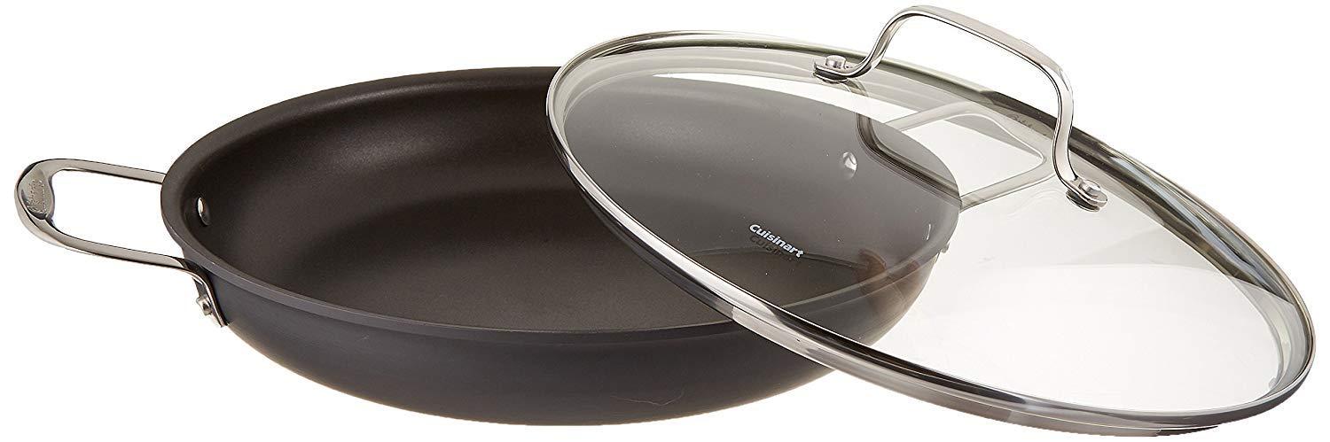 Cuisinart 12" Non-Stick Frying Pan With Lid