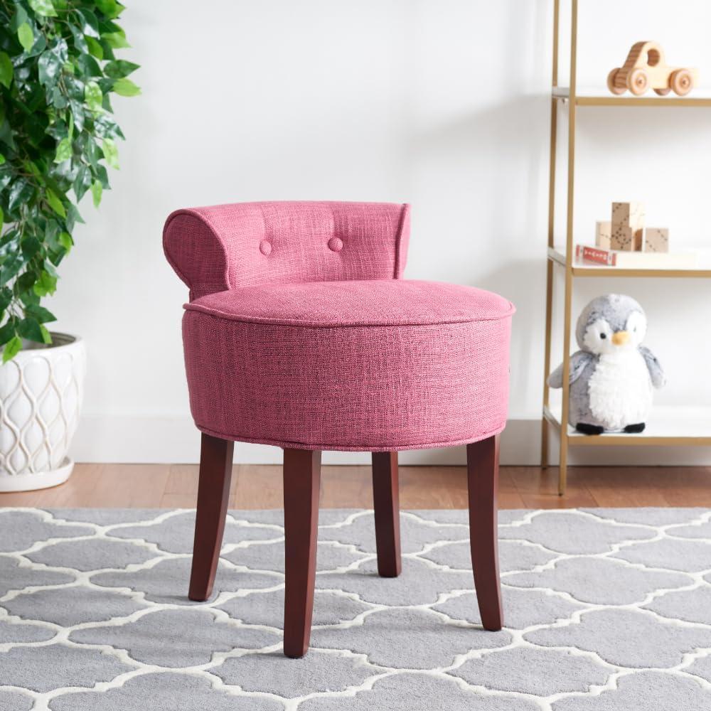 SAFAVIEH Georgia Vanity Stool Rose