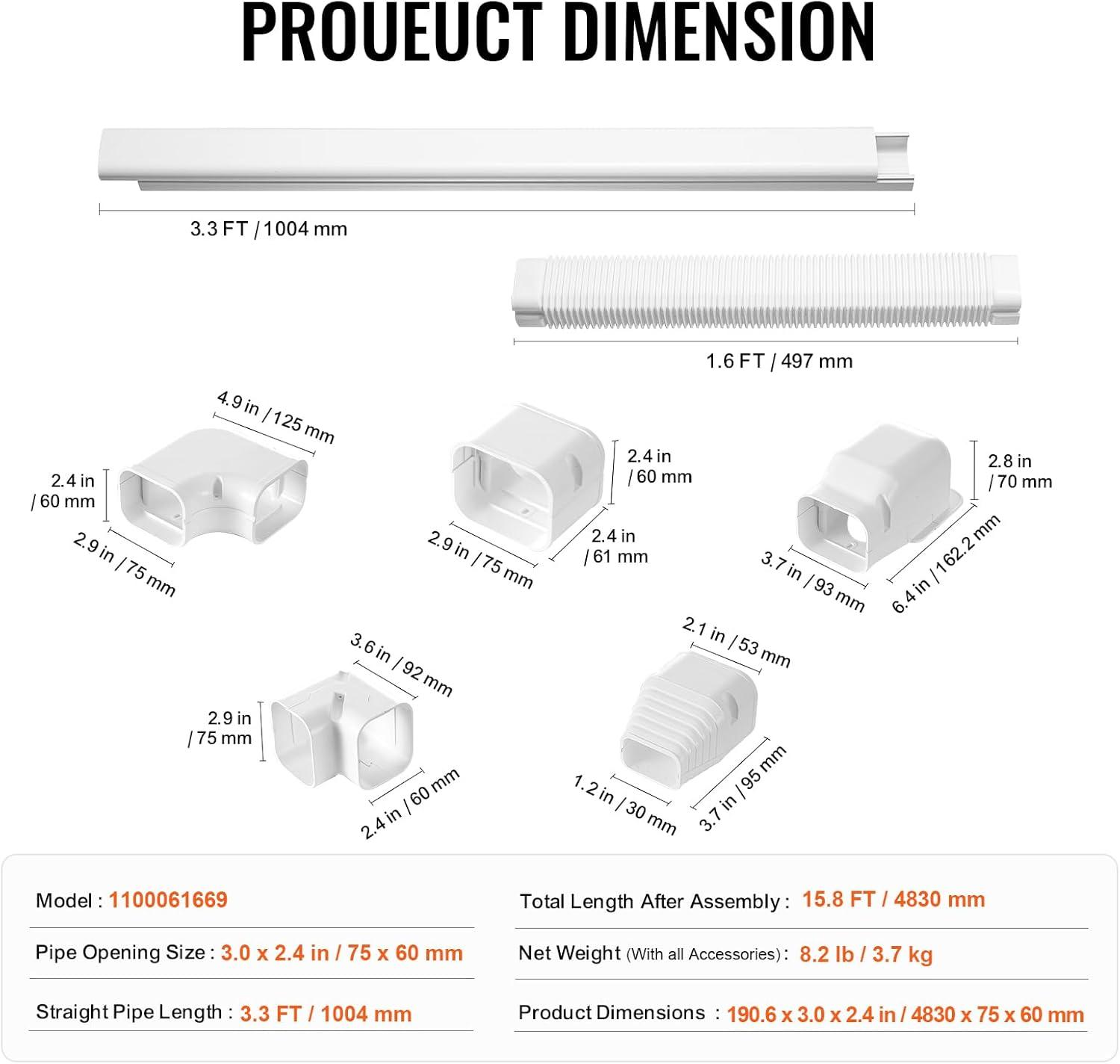VEVOR Cable Organizer (Set of 4)