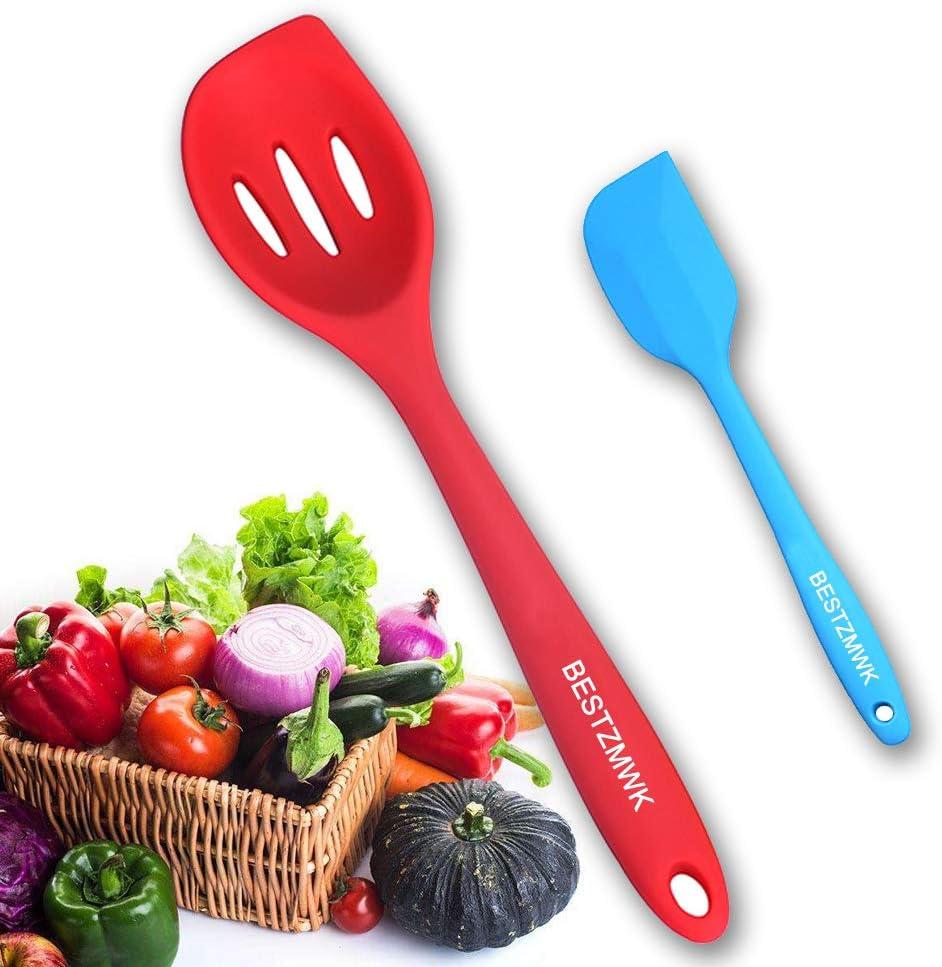 Colorful Silicone 11-Piece Nonstick Kitchen Utensil Set