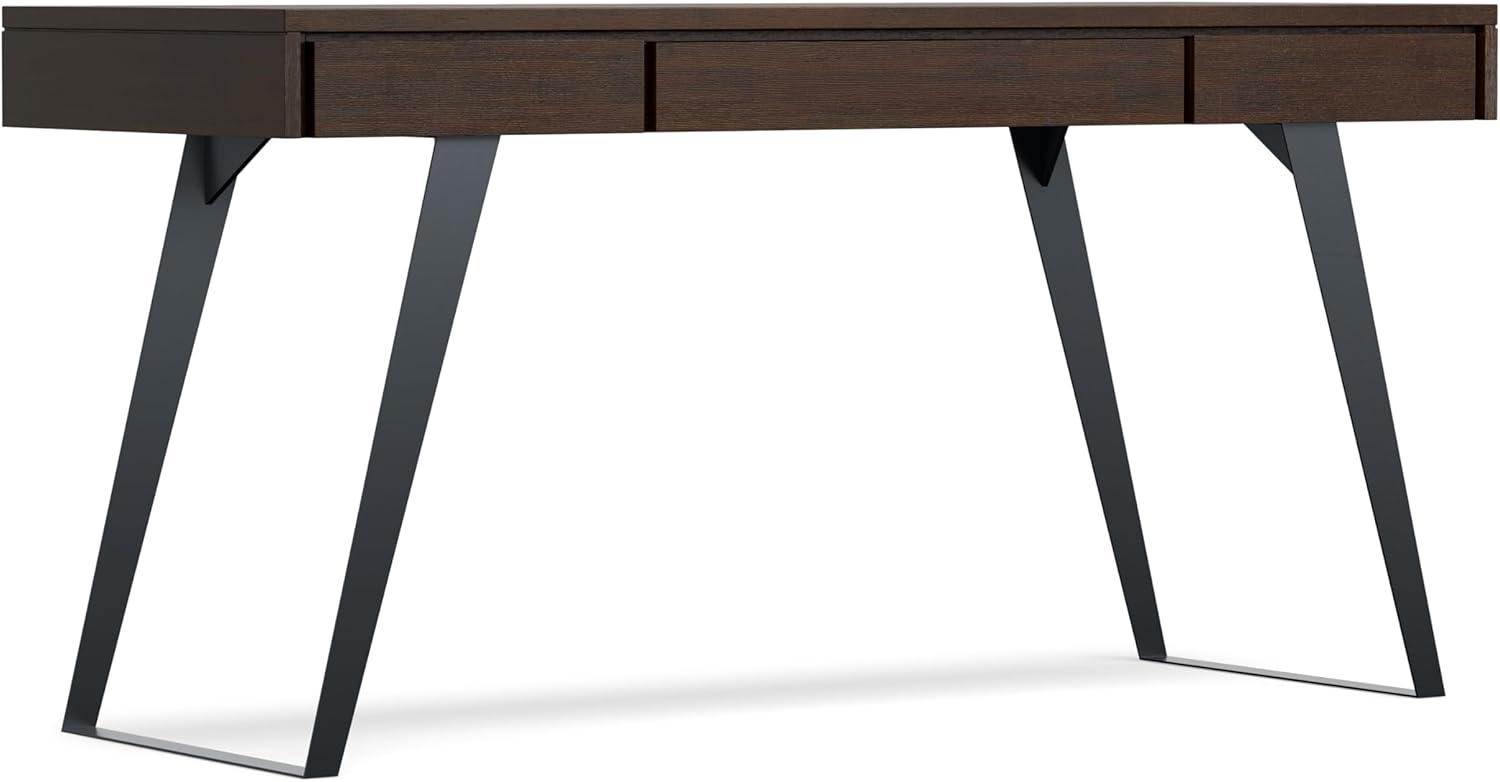Simpli Home Lowry Solid Wood Desk