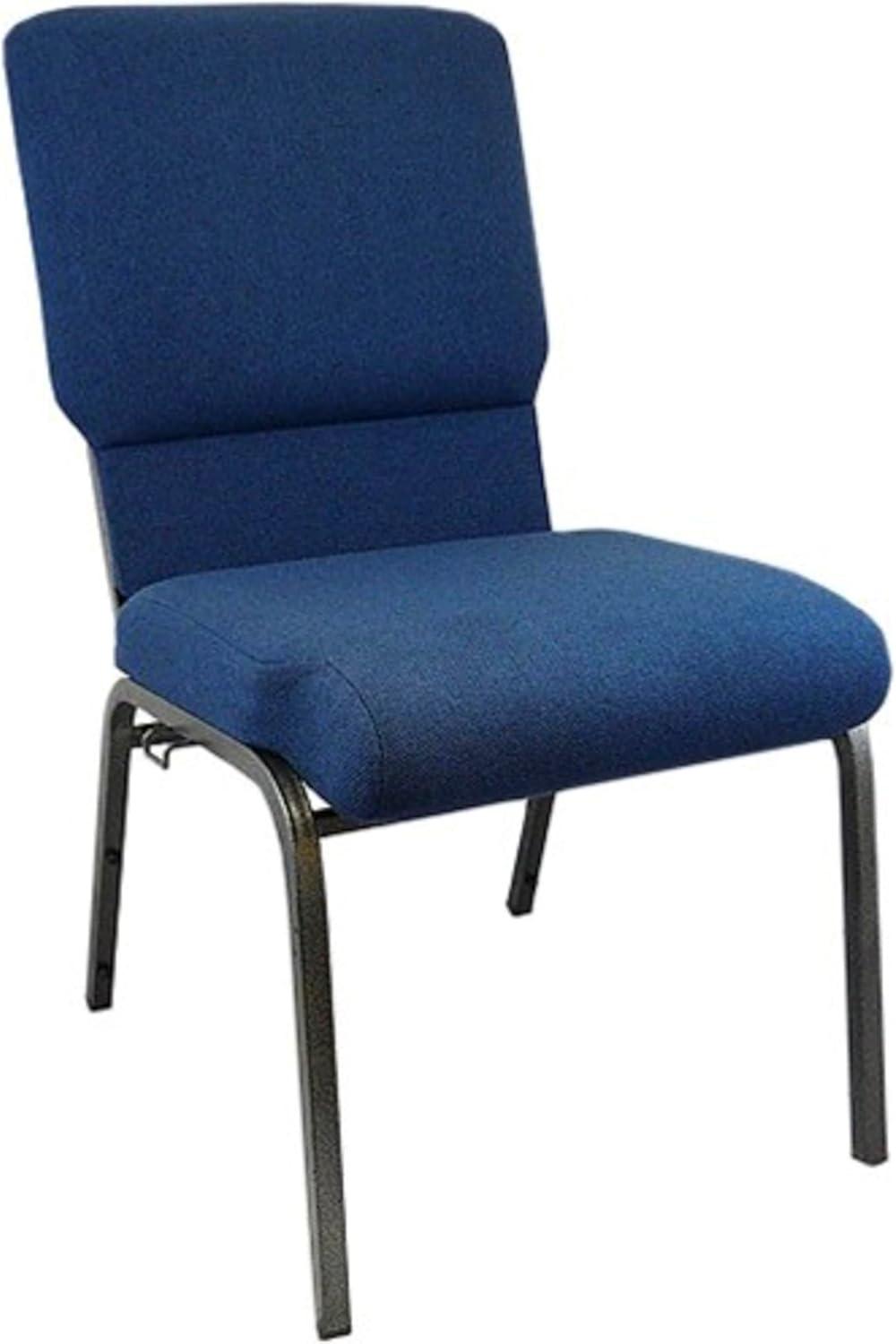 Advantage Navy Church Chairs 18.5 in. Wide