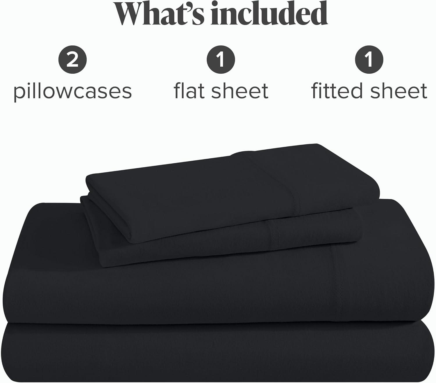 Bare Home Organic Cotton Jersey Sheet Set