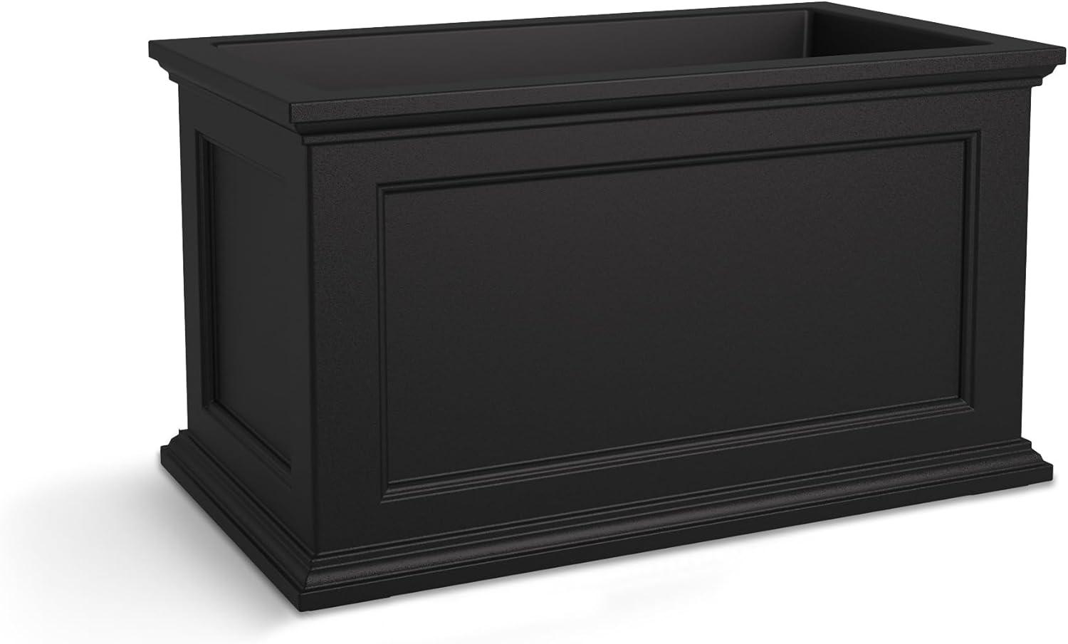 Anastasiya 20"x36" Resin Planter with Water Reservoir