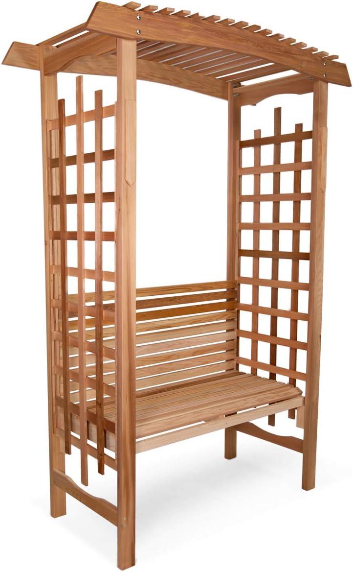 All Things Cedar GA87 Garden Arbor - 60L x 25W x 86H