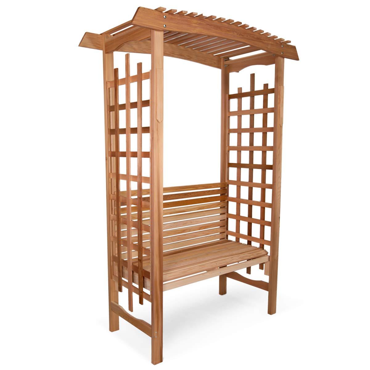 All Things Cedar GA87 Garden Arbor - 60L x 25W x 86H