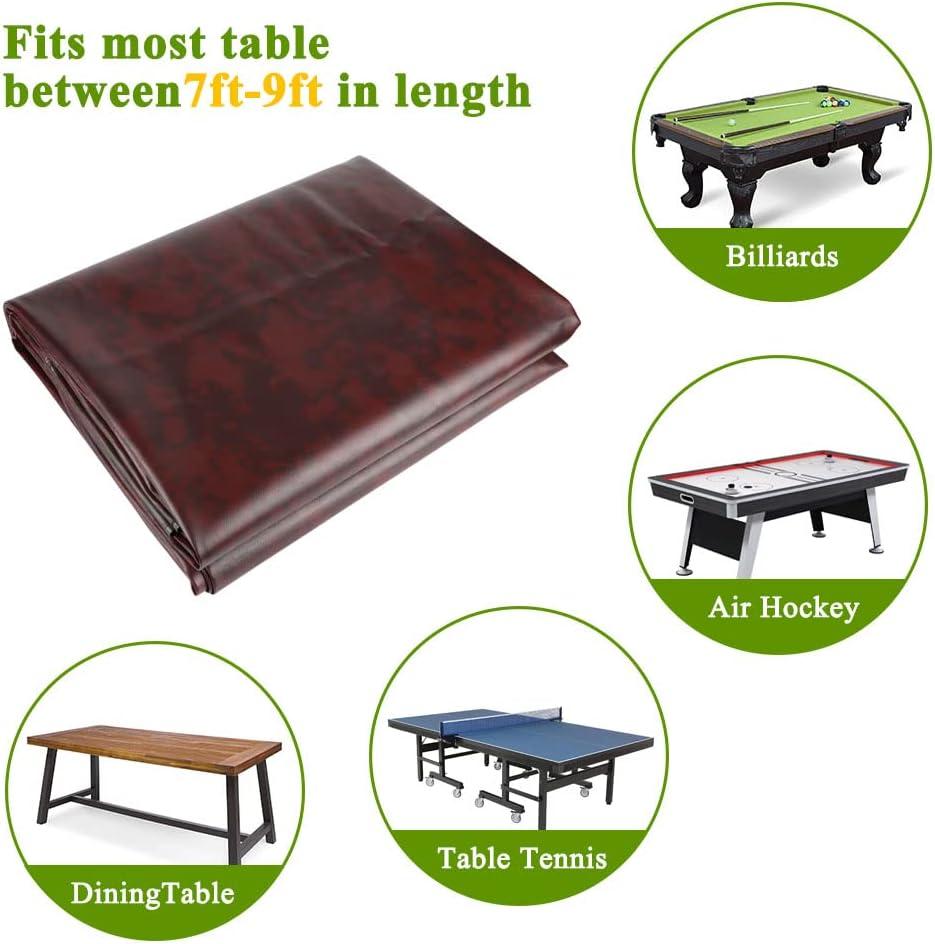 GSE Games & Sports Expert GSE Games & Sports Expert Leather / Faux Leather Pool Table Covers & Accessories