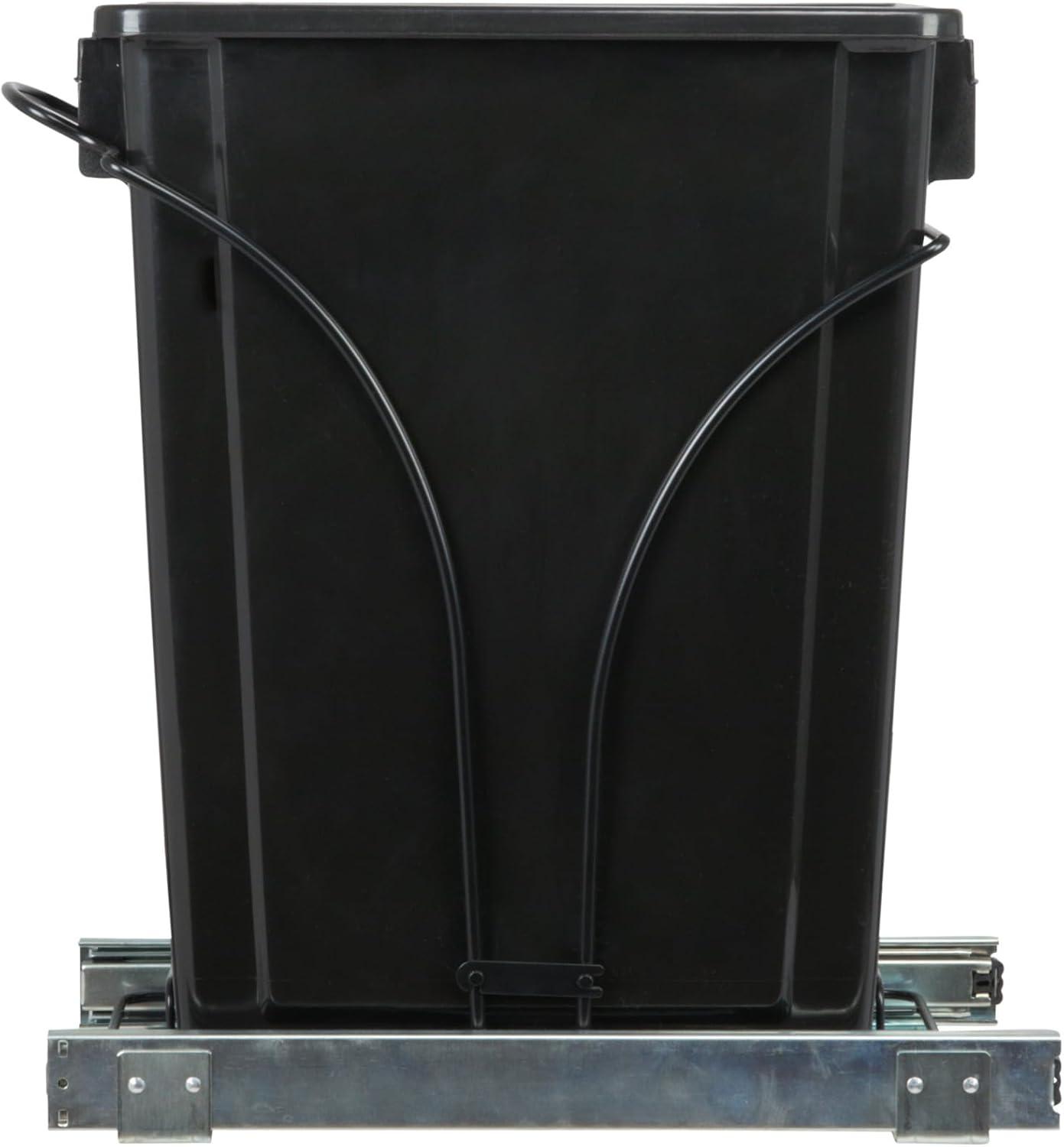 Steel Open Pull Out Trash Can