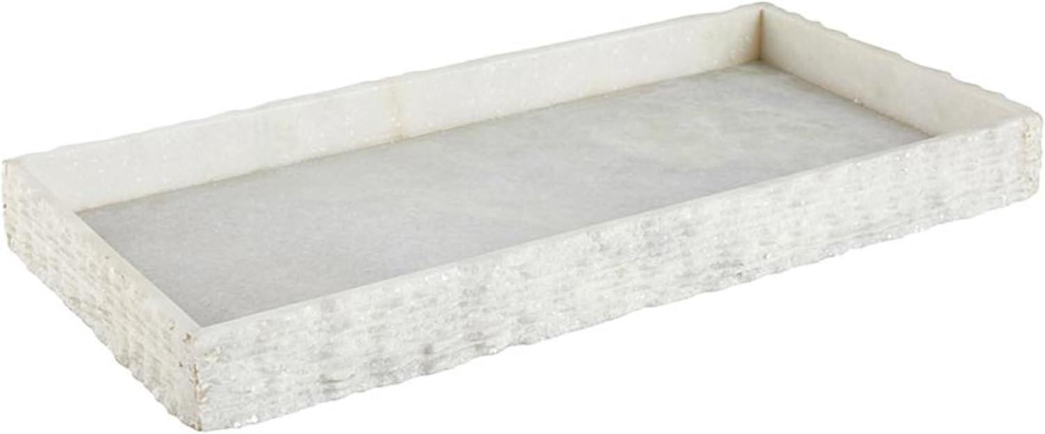 Raw Marble Long Tray