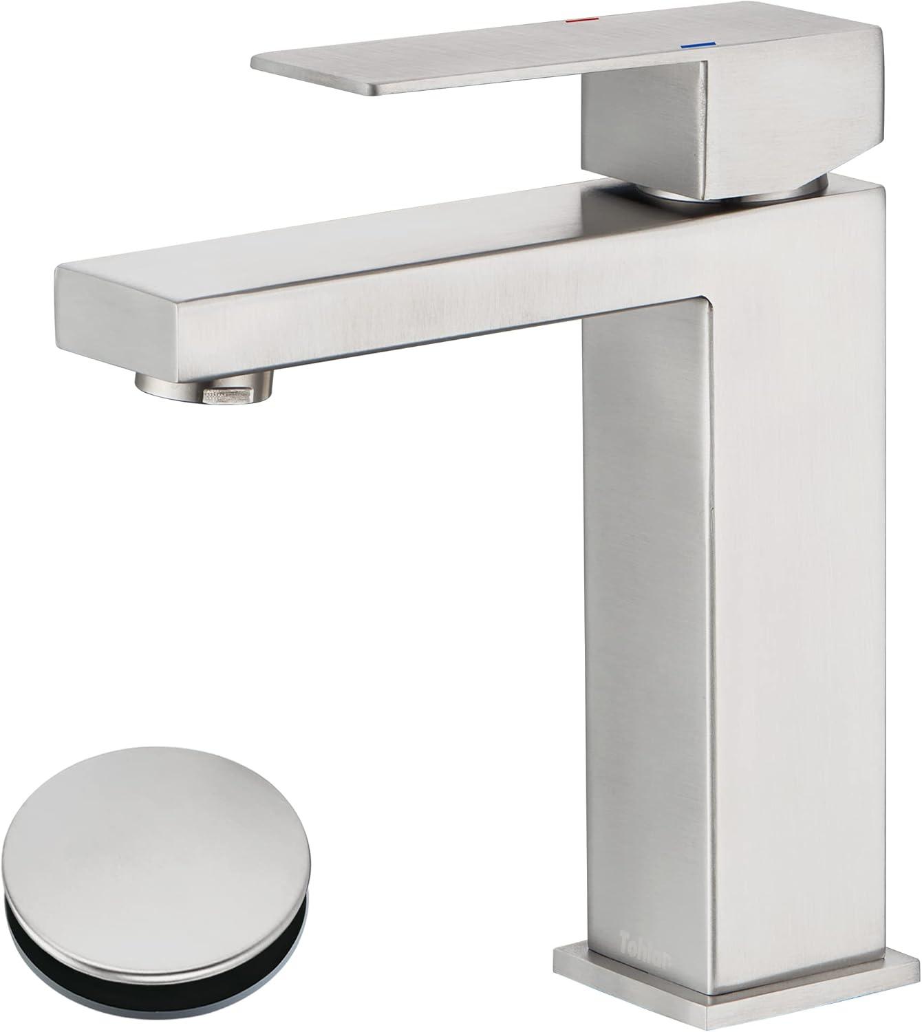 Single Hole Single Handle Bathroom Faucet 1.5 GPM