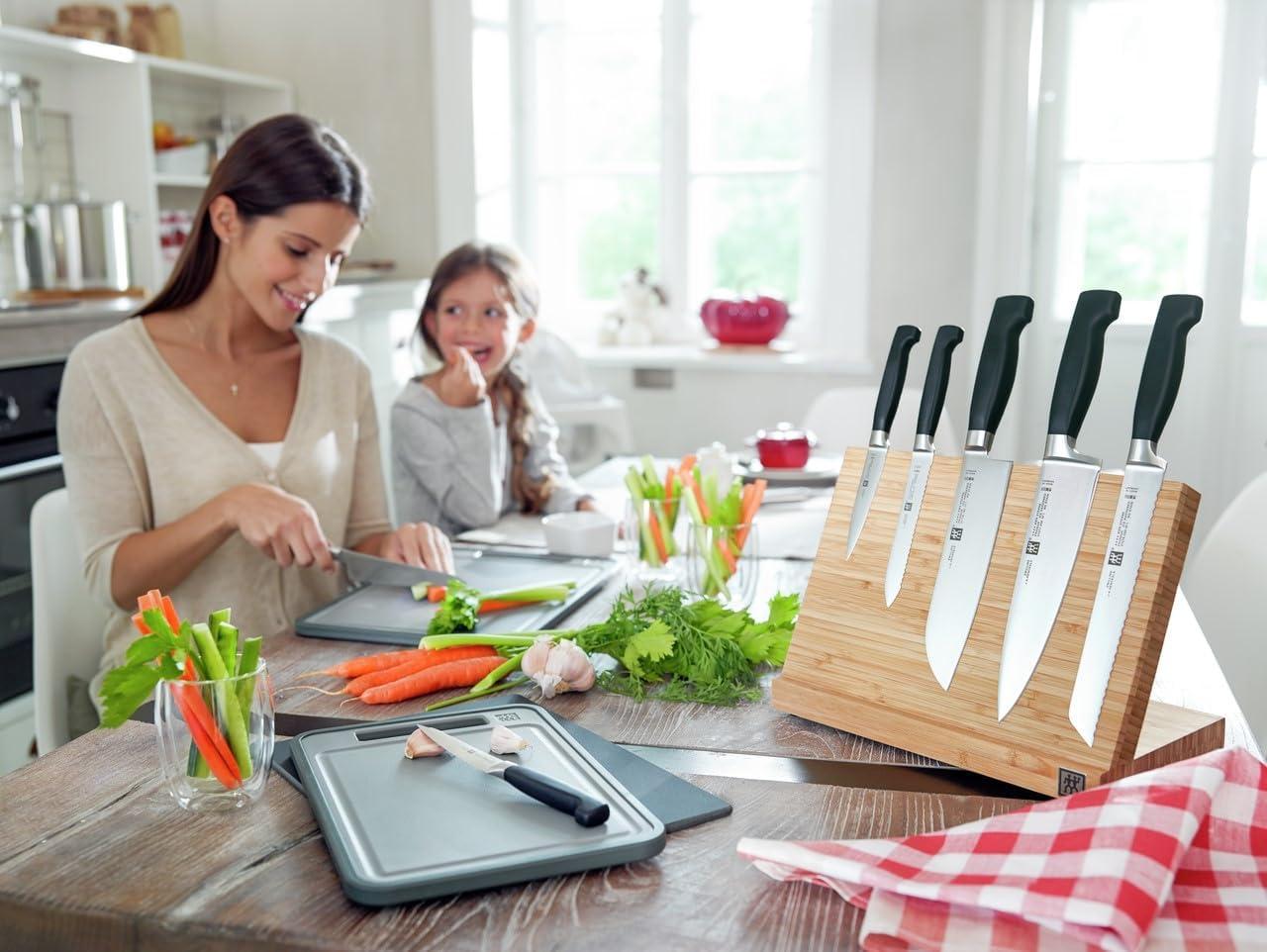ZWILLING Bamboo Magnetic Easel - holds 7 knives