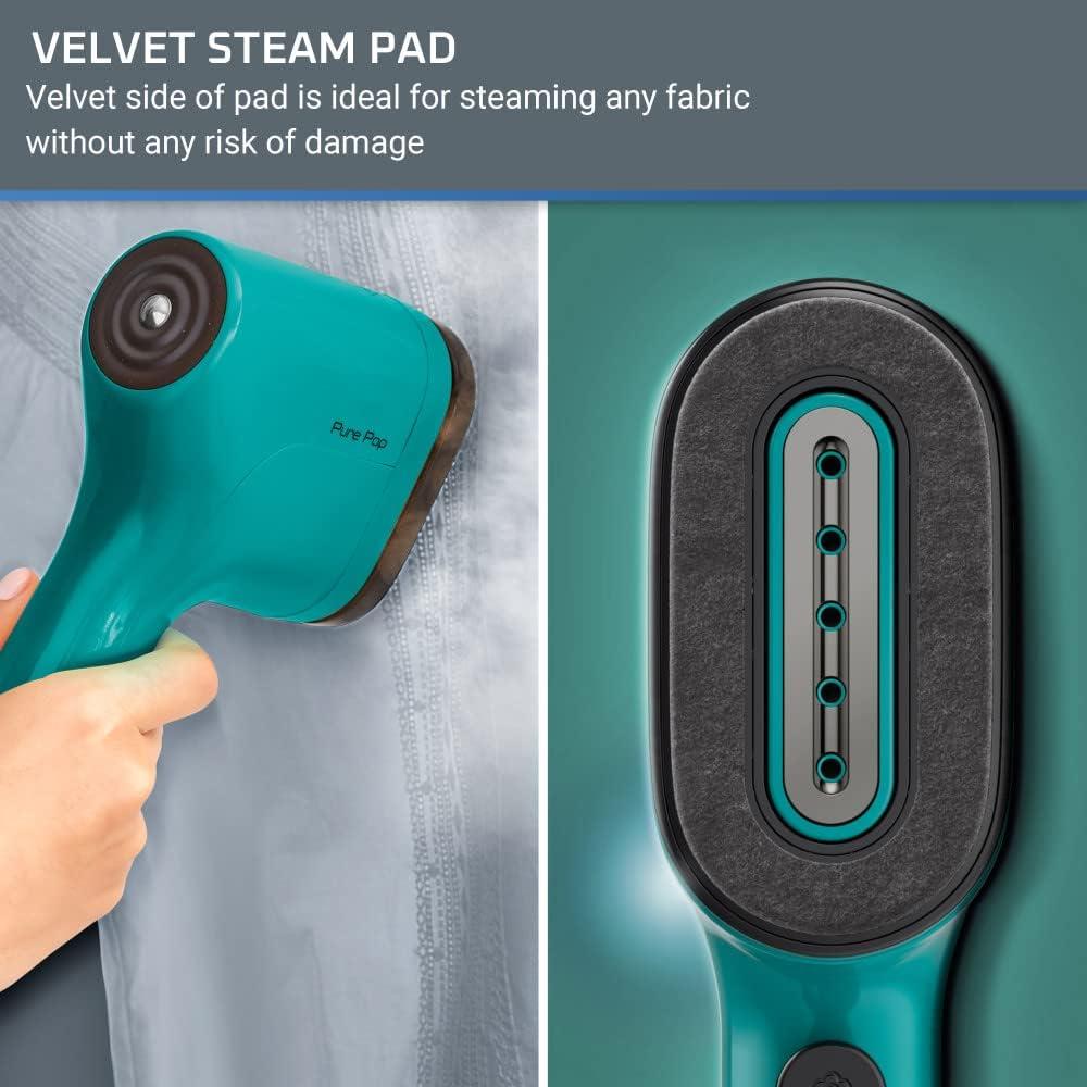 Rowenta PurePop Handheld Steamer, 1150W, Green