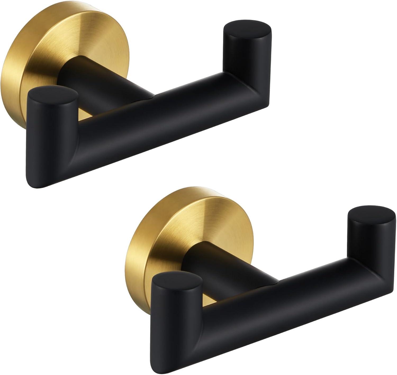 Bathroom Double Towel Hook (Set Of 2)