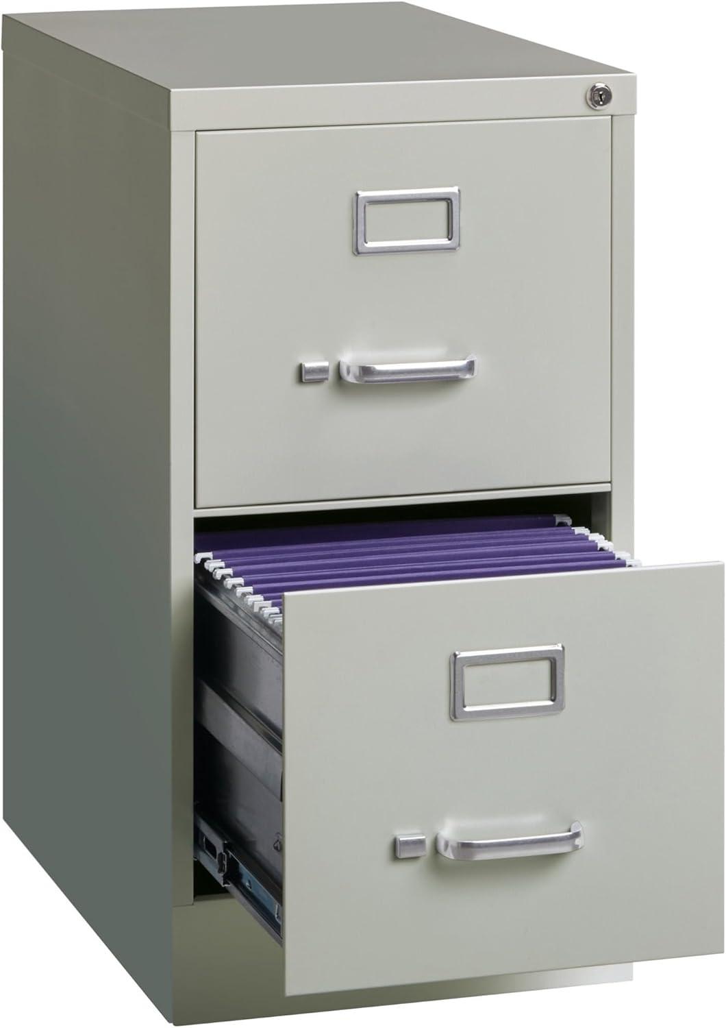 Fortress 15'' Wide 2 -Drawer Steel File Cabinet