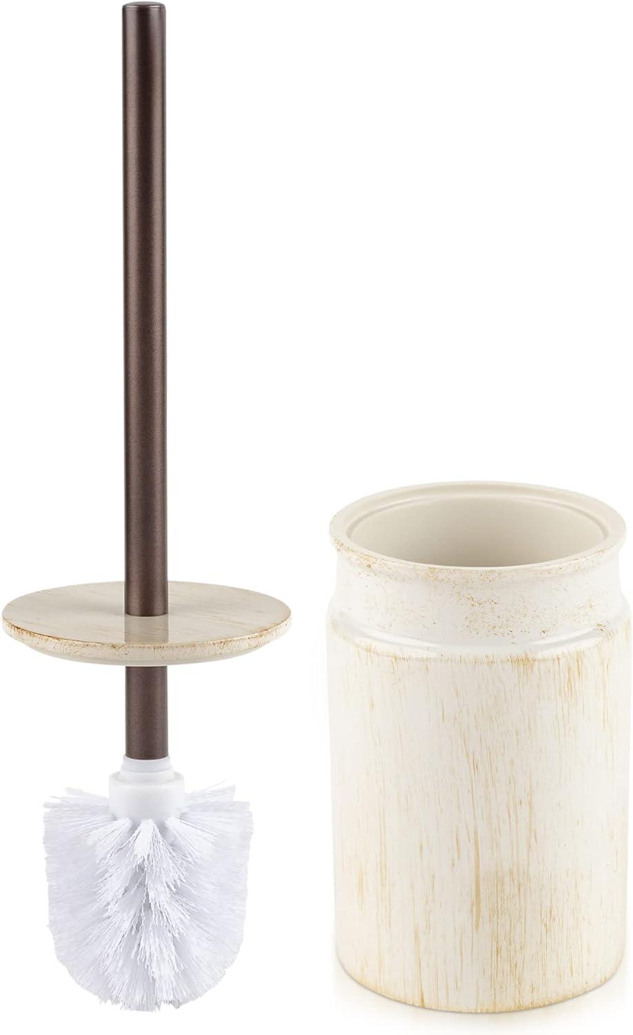 Creative Scents Rustic Luxe Toilet Brush and Holder Set