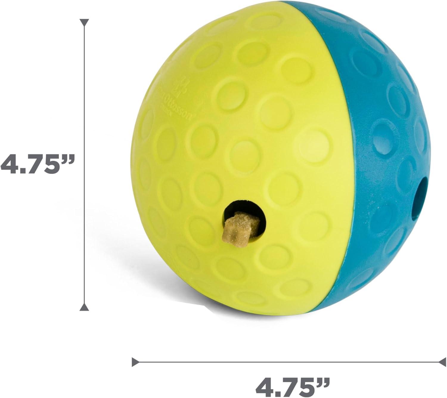 Nina Ottosson by Outward Hound Treat Tumble Interactive Puzzle Dog Toy, Blue, Small