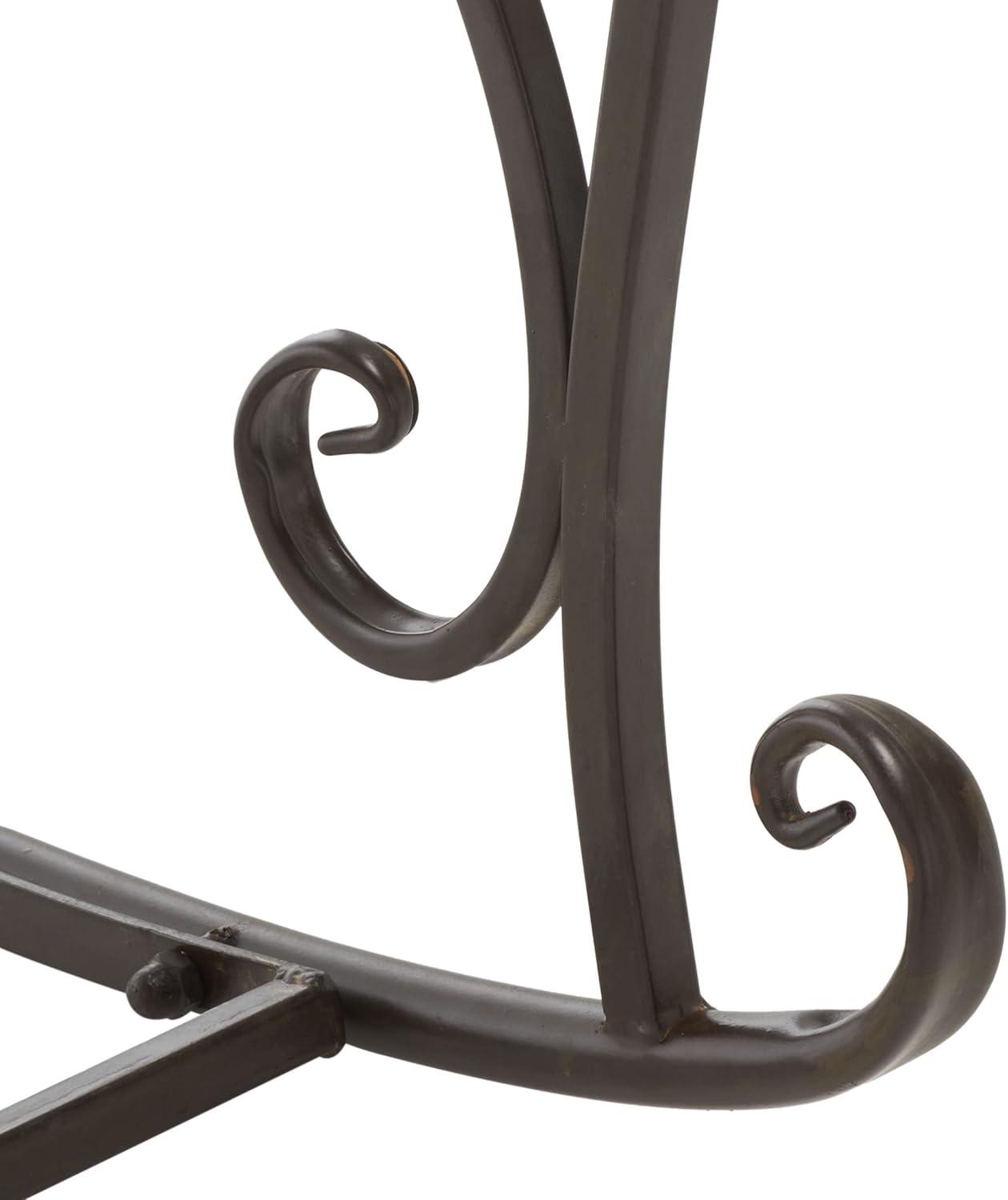 Medrano Rocking Chair Indoor/Outdoor - PAT5030 - Black Rust - Safavieh
