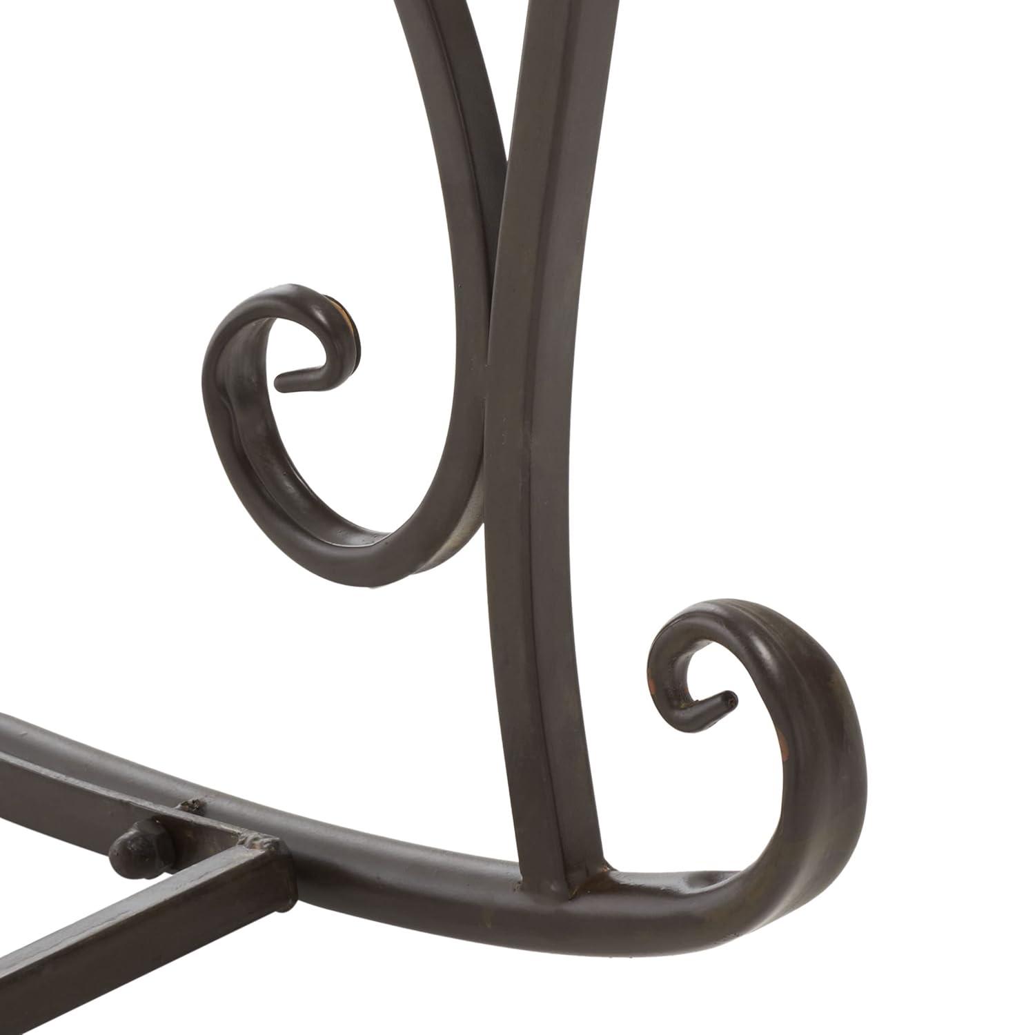 Medrano Rocking Chair Indoor/Outdoor - PAT5030 - Black Rust - Safavieh