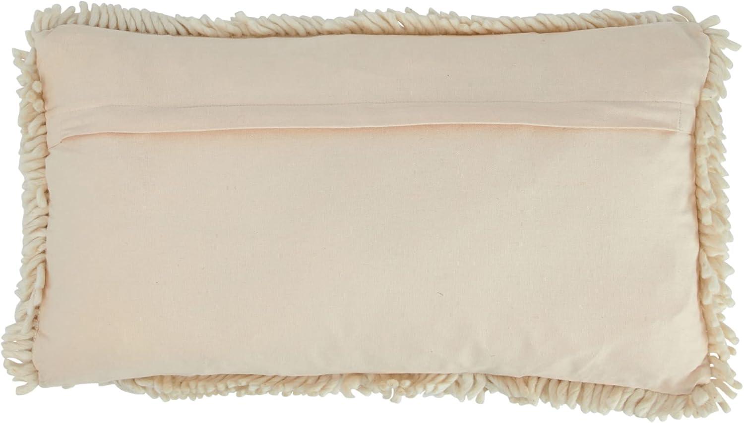 Creative Co-Op Embroidered Cotton Blend Pillow Cover