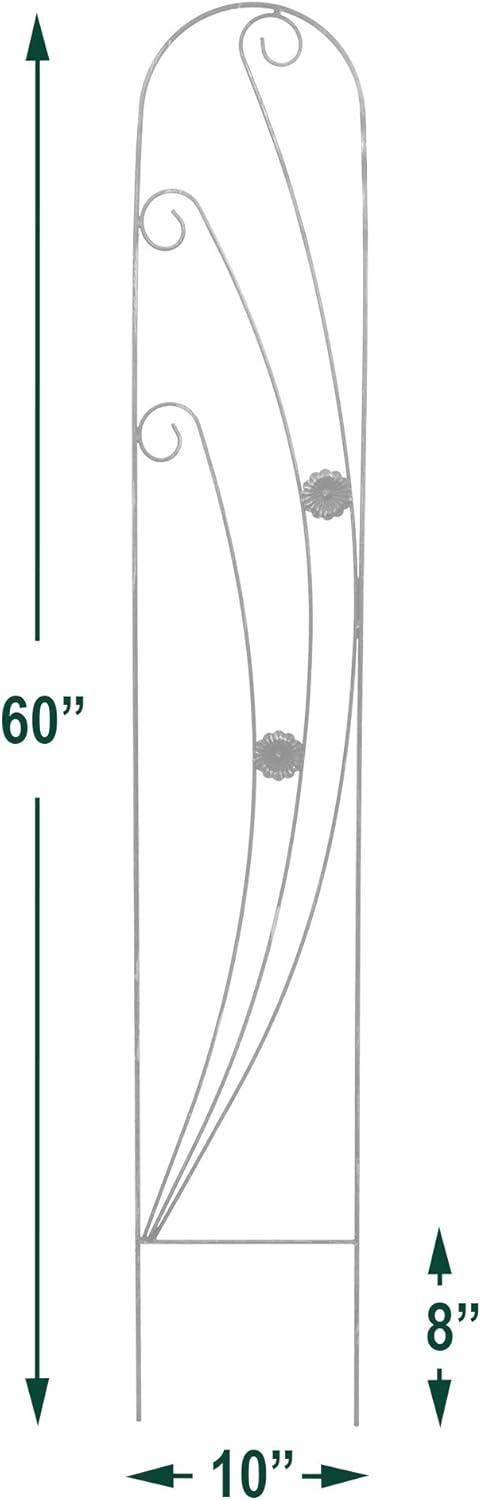 TR08 Phoenix Trellis 5' x 10", Black