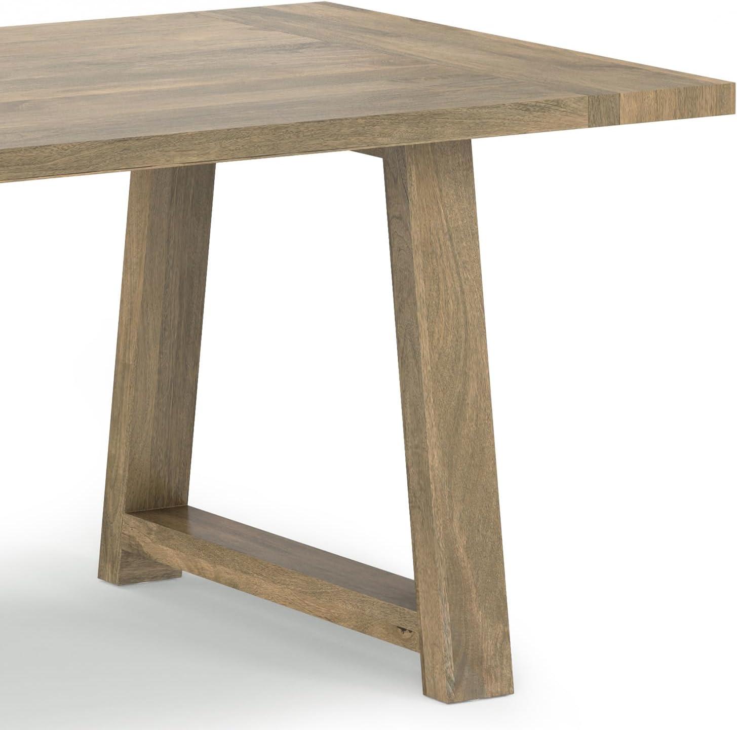 Whitley Solid Wood Top Dining Table