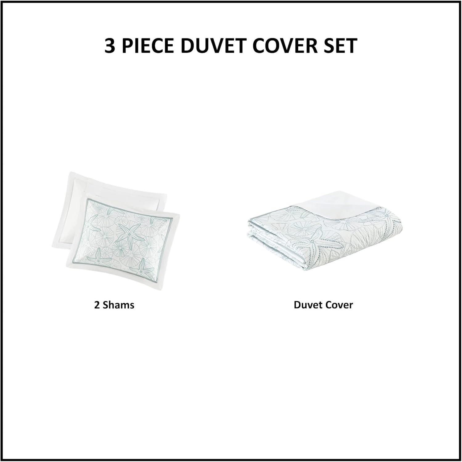 Maya Bay Coastal Cotton Duvet Cover Mini Set