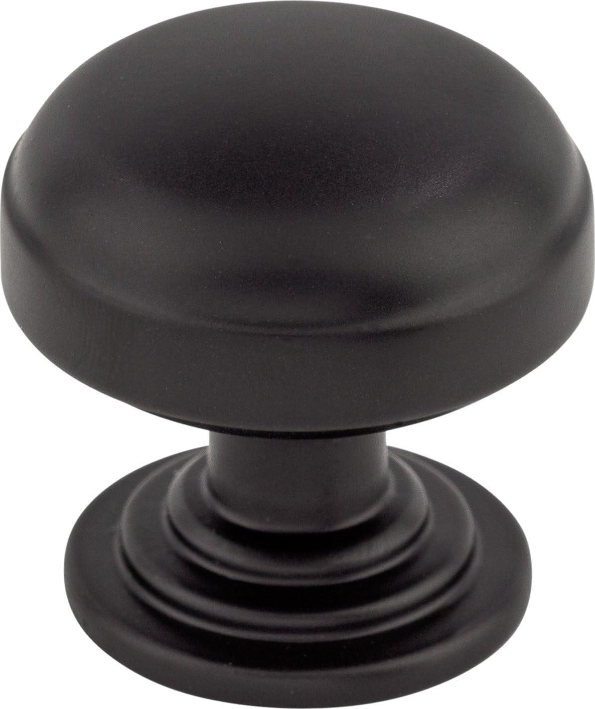 Ellis 1 1/4" Round Polished Bronze Mushroom Knob