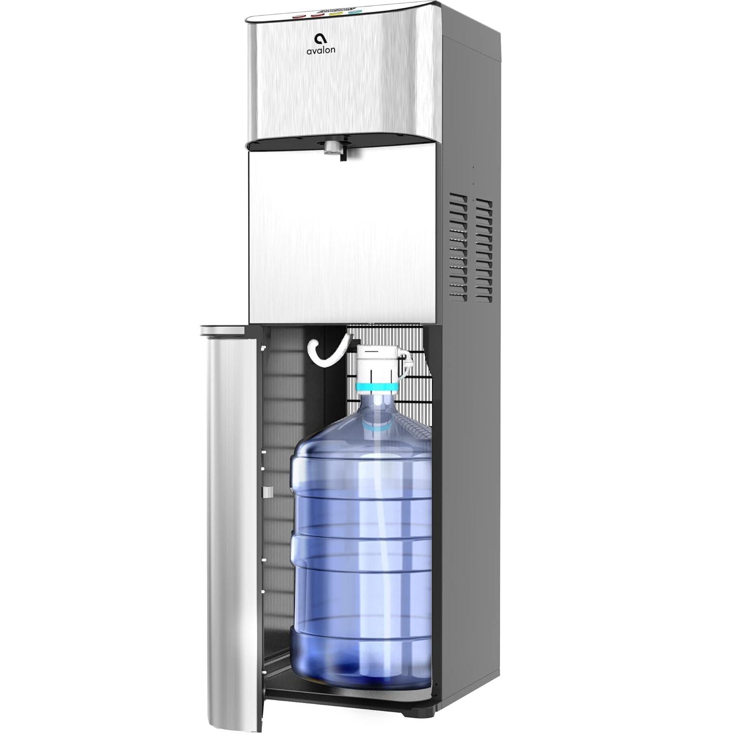 Avalon Avalon Stainless Steel Free Standing Bottom Loading Electric Water Dispenser