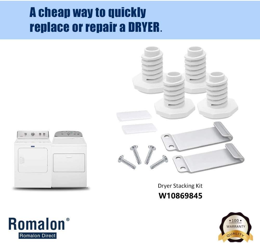 SENSHENGXIN Dryer and Washer W10869845 Dryer Stacking Kit Suitable for W10298318 W1076131316