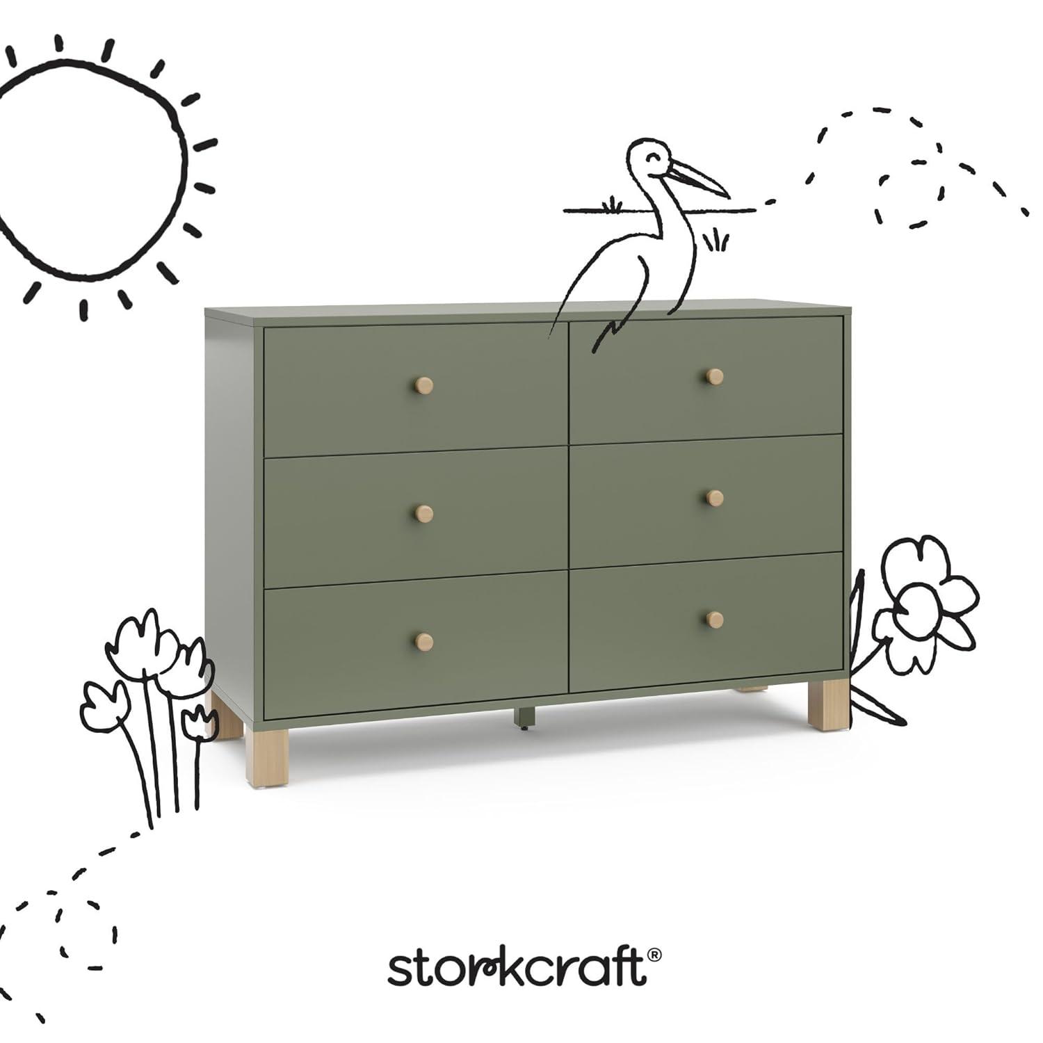 California 6 Drawer Dresser