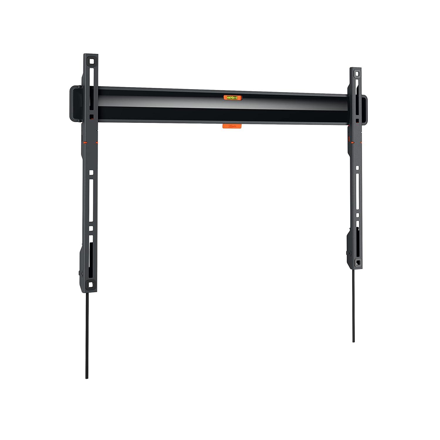 Vogel's TVM 3605 Fixed TV Wall Bracket for 40-100 inch TVs, Max. 165 lbs (75 kg), Flat TV Wall Mount max. VESA 600x400, Universal Compatibility, Distance to The Wall just 0.87 inch