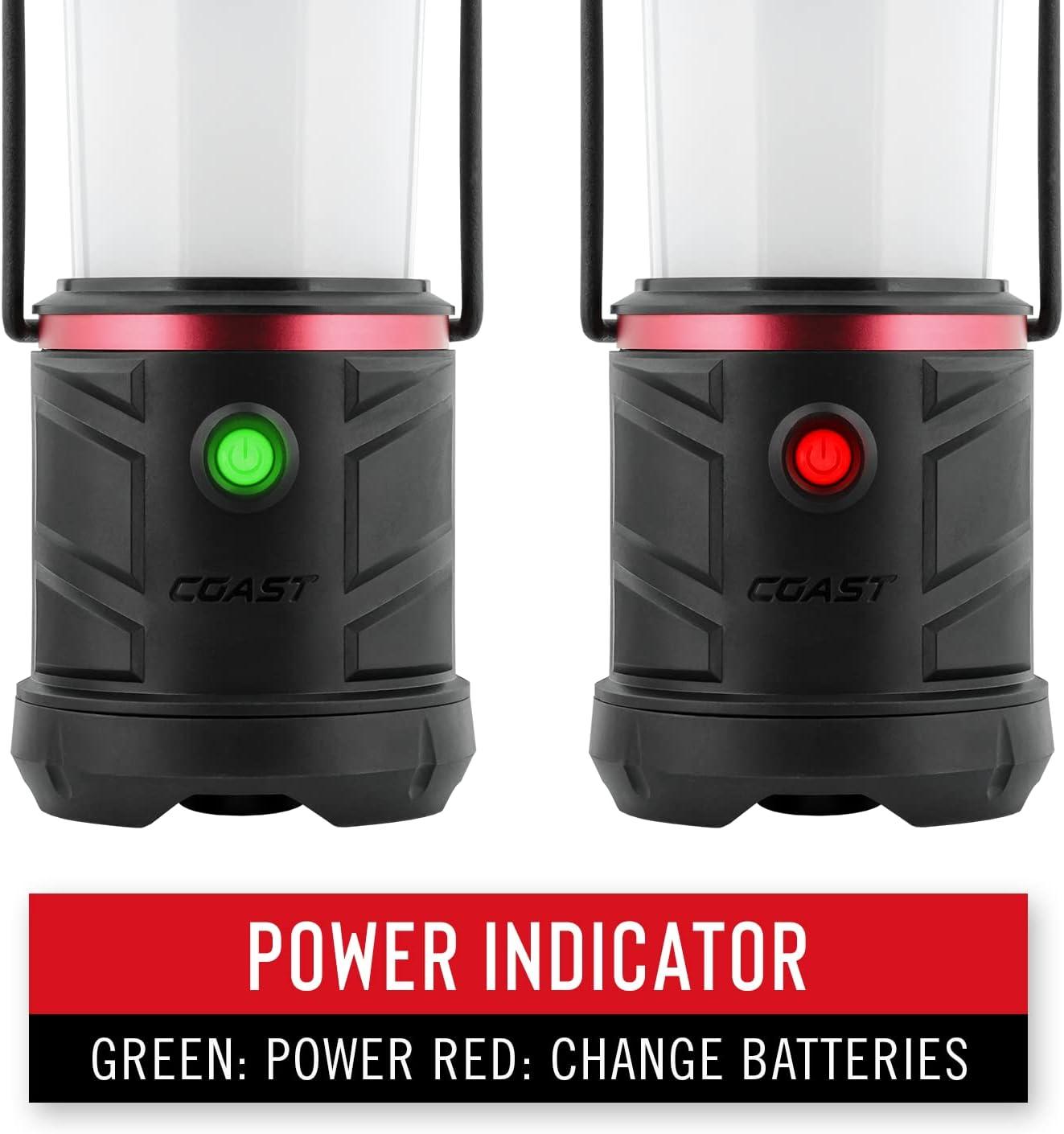 COAST EAL25 Rechargeable Dual Power 1250 Lumen Emergency Area Lantern