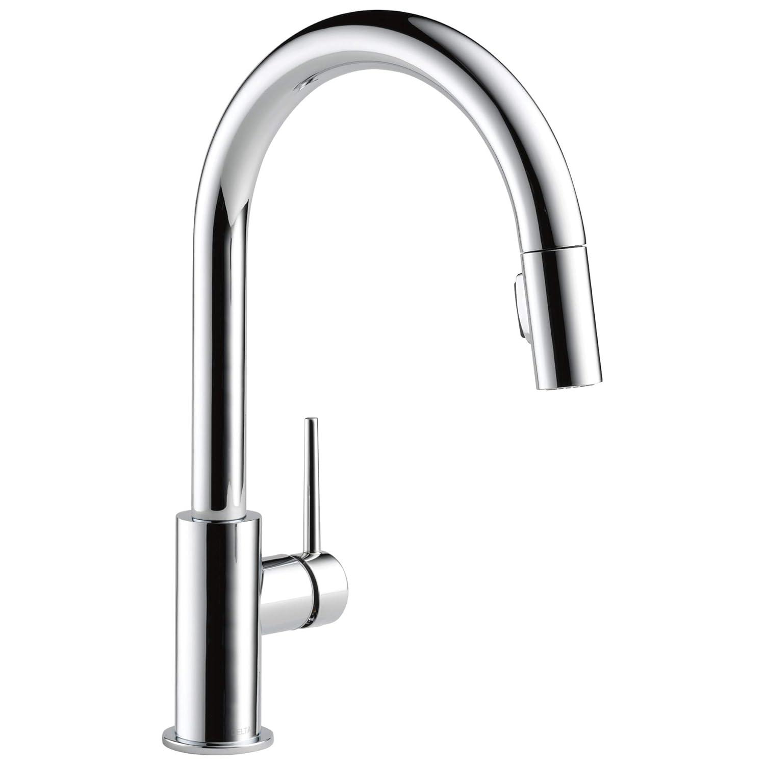 Trinsic Pull Down Sprayer Kitchen Sink Faucet, Single Handle Kitchen Faucet