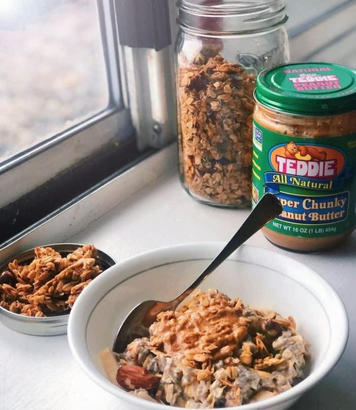 Teddie All Natural Smooth Peanut Butter, 16 oz
