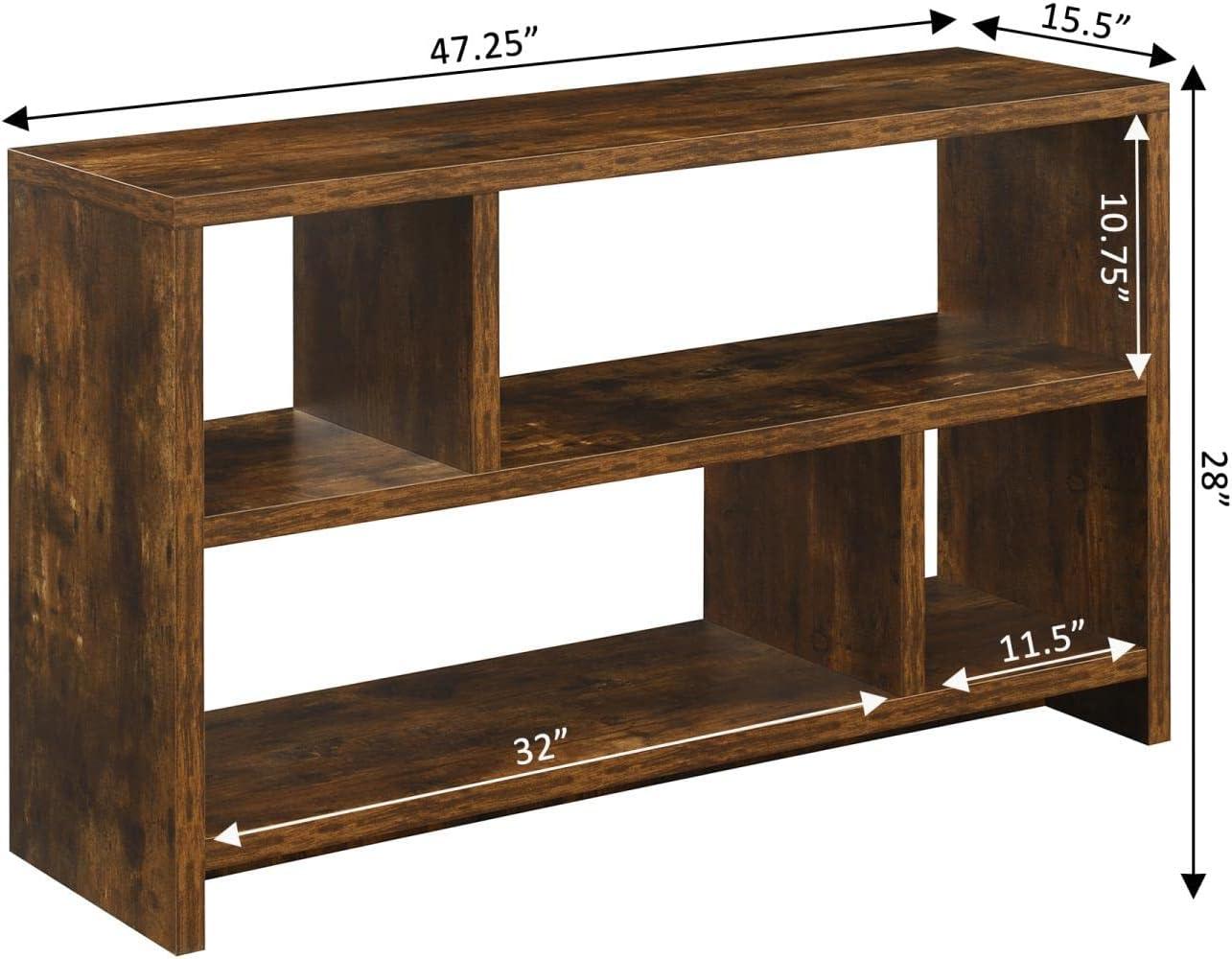 Convenience Concepts Northfield TV Stand Console with Shelves, Multiple Finishes