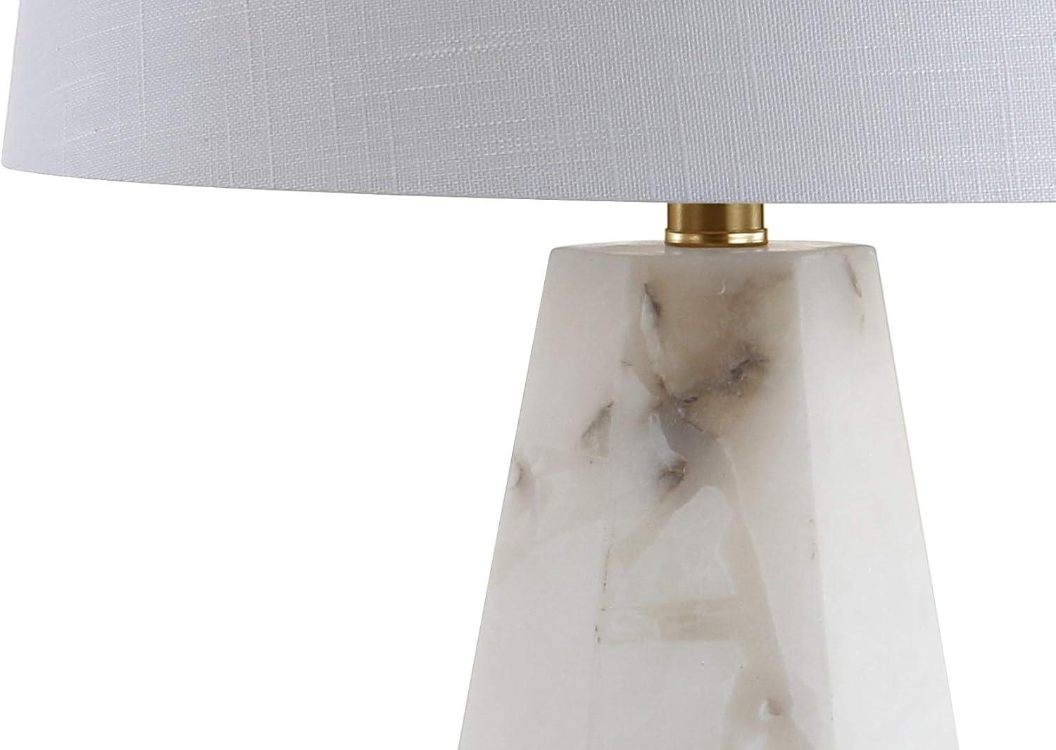 Xio 25.5" Alabaster LED Table Lamp, White