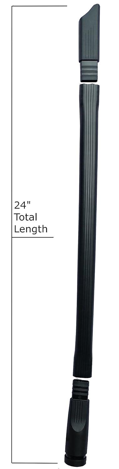 Vacuum Attachment for Dryer Vent, Crevice Cleaning Tool for Clothes Dryer with Lint Trap Brush and Flexible Hose. Duct Cleaner Kit. Designed by Dryer Vent Cleaning Technicians.