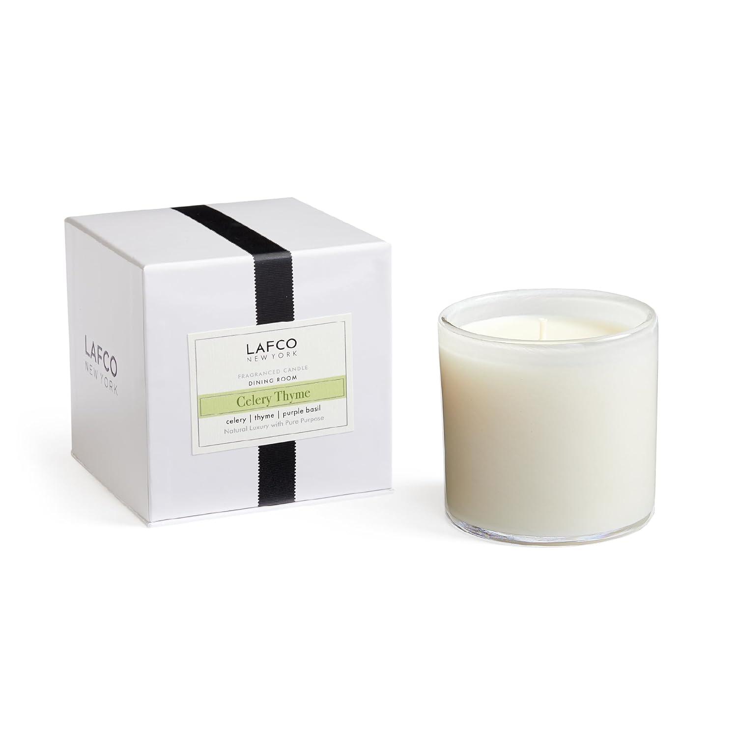 Celery Thyme Scented Jar Candle