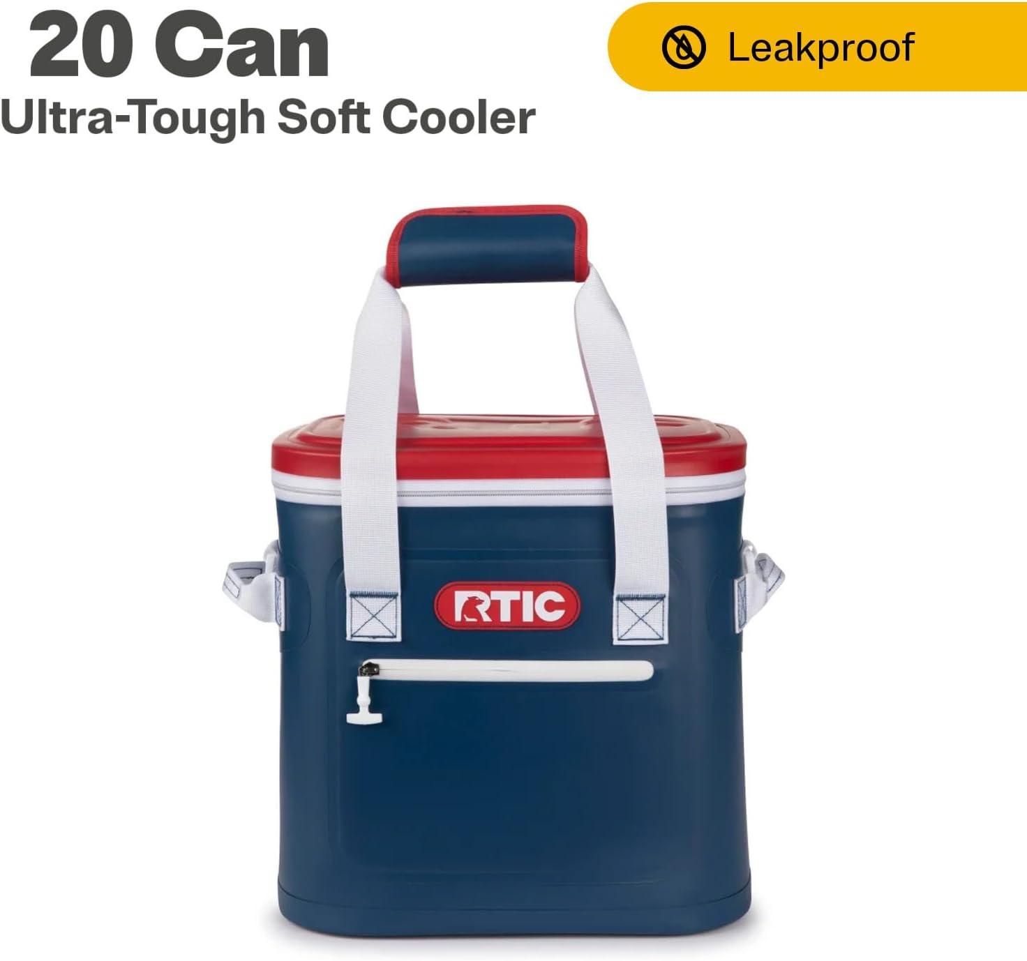 RTIC Outdoors 20 Cans Ultra-Tough Soft Sided Cooler - Patriot