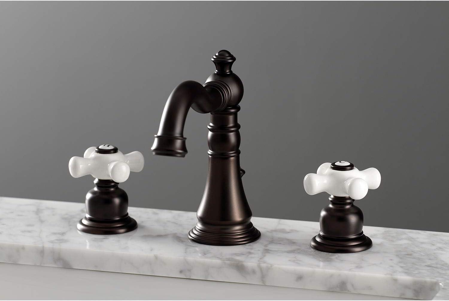 American Classic Widespread Bathroom Faucet with Drain Assembly