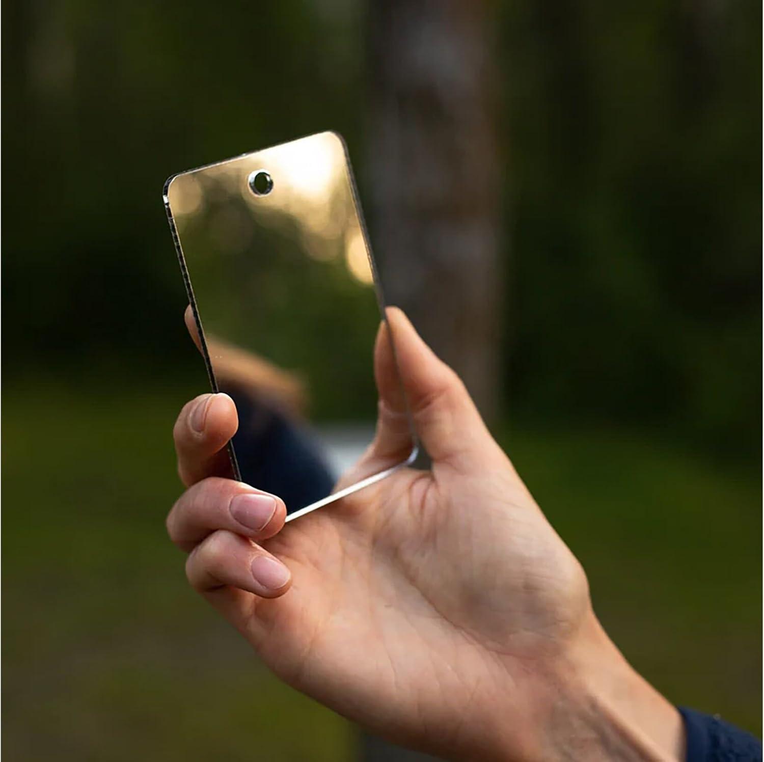 Coghlan's Featherweight Mirror, Unbreakable Acrylic Material, Emergency Survival