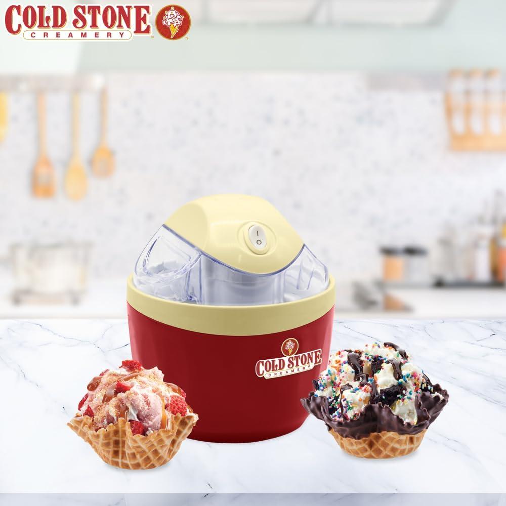Ice Cream Maker Machine for Ice Cream, Gelato, Sorbet, Frozen Yogurt with Mixing Bowl- 1 pint