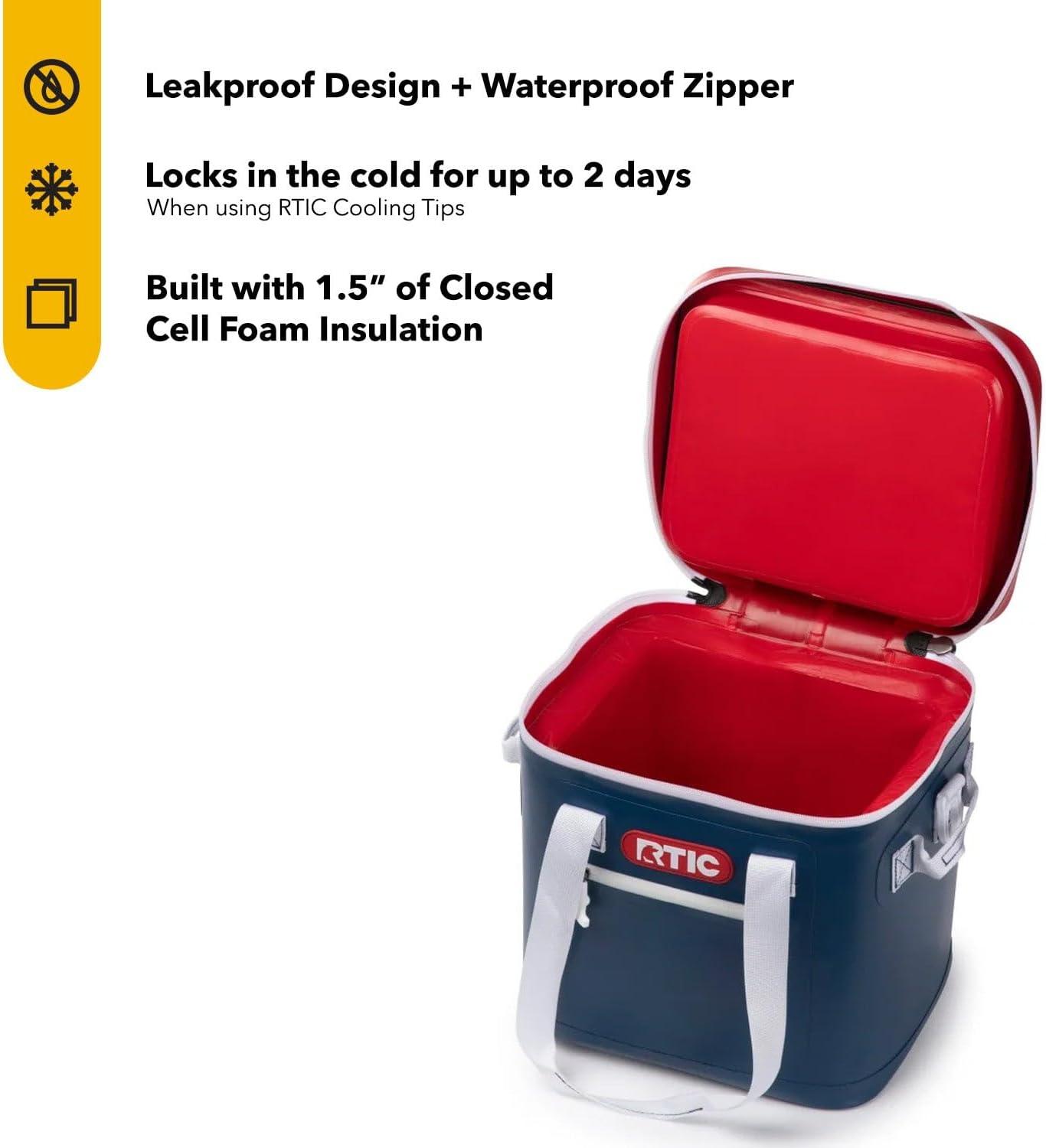 RTIC Outdoors 20 Cans Ultra-Tough Soft Sided Cooler - Patriot