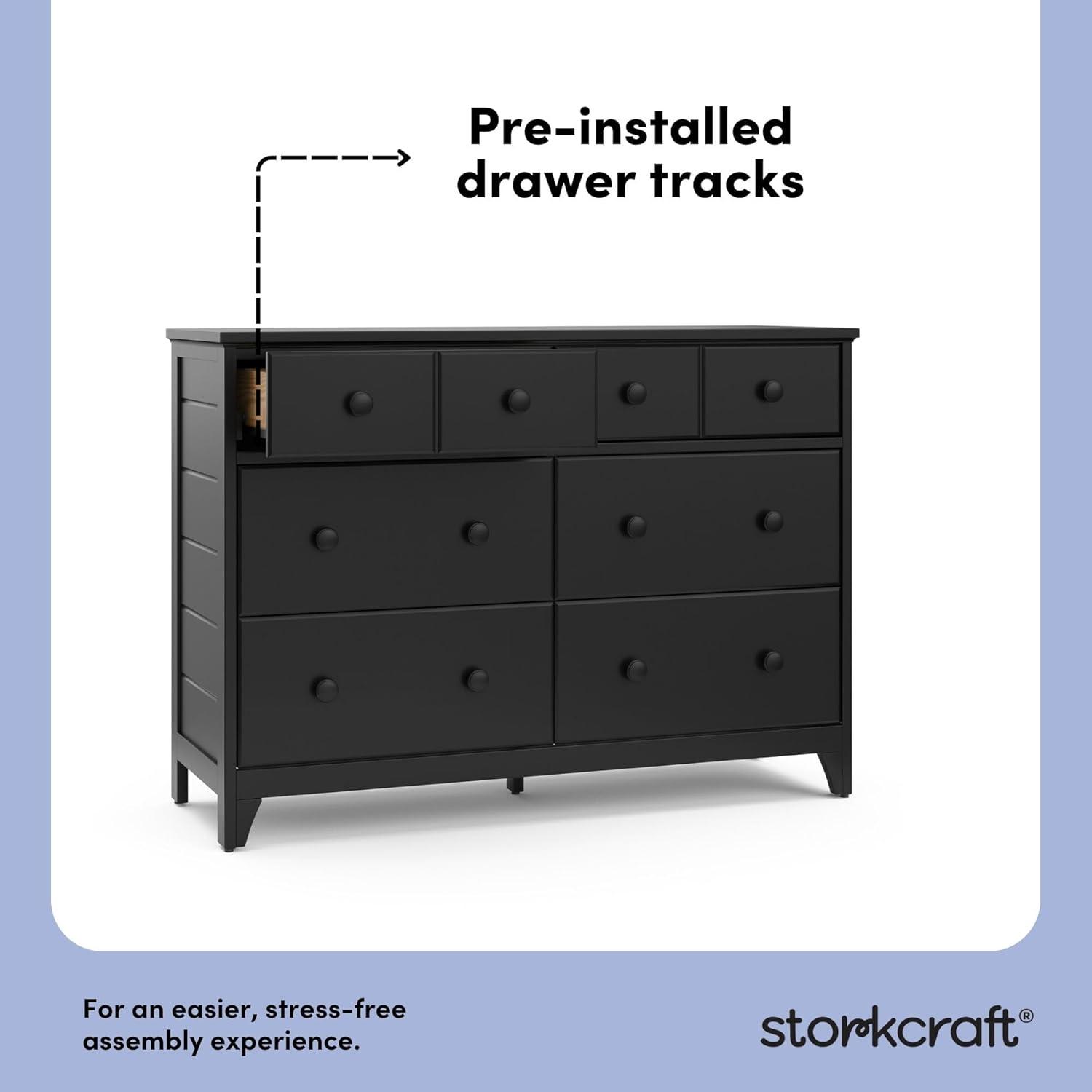 Moss 6 Drawer Double Dresser