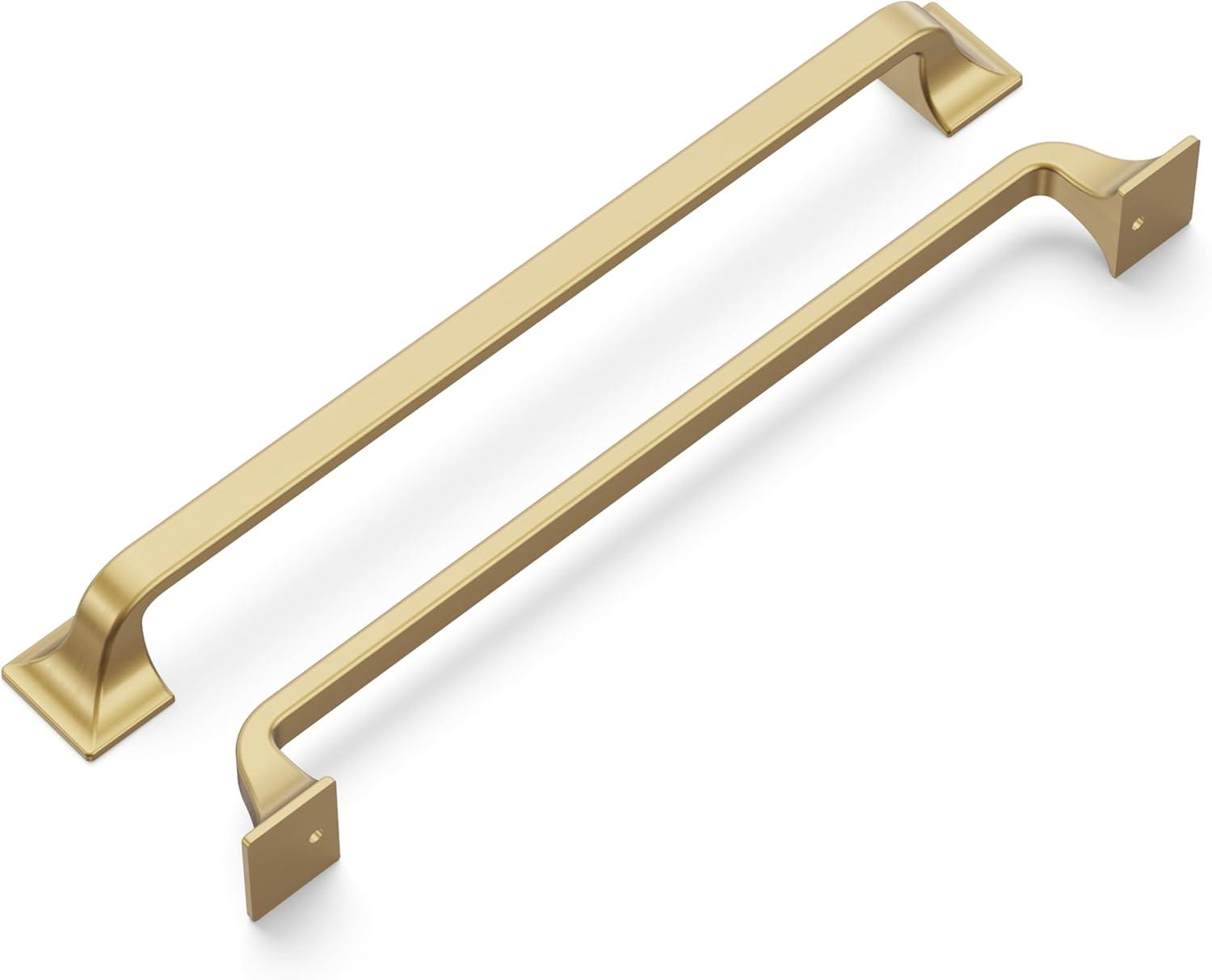 Forge Kitchen Cabinet Handles, Solid Core Drawer Pulls for Cabinet Doors, 8-13/16" (224mm)