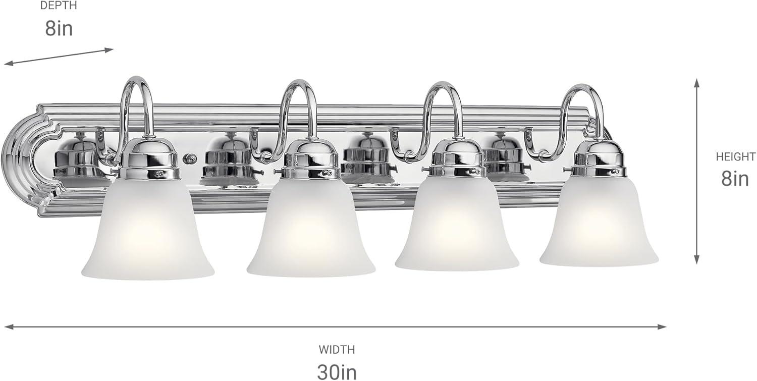 Kichler Lighting 4 - Light Vanity in  Chrome